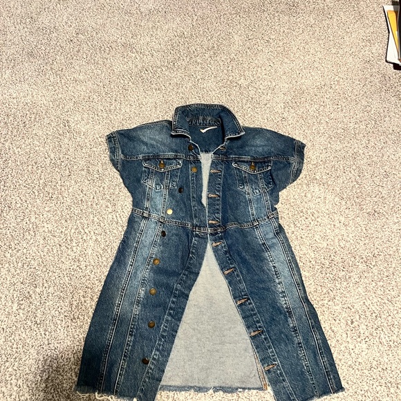 Free people Jean dress xs - Picture 5 of 5